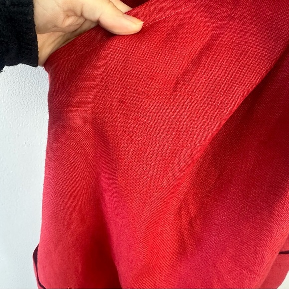 SOST South Street Linen Pinnie Apron Dress - Picture 7 of 12